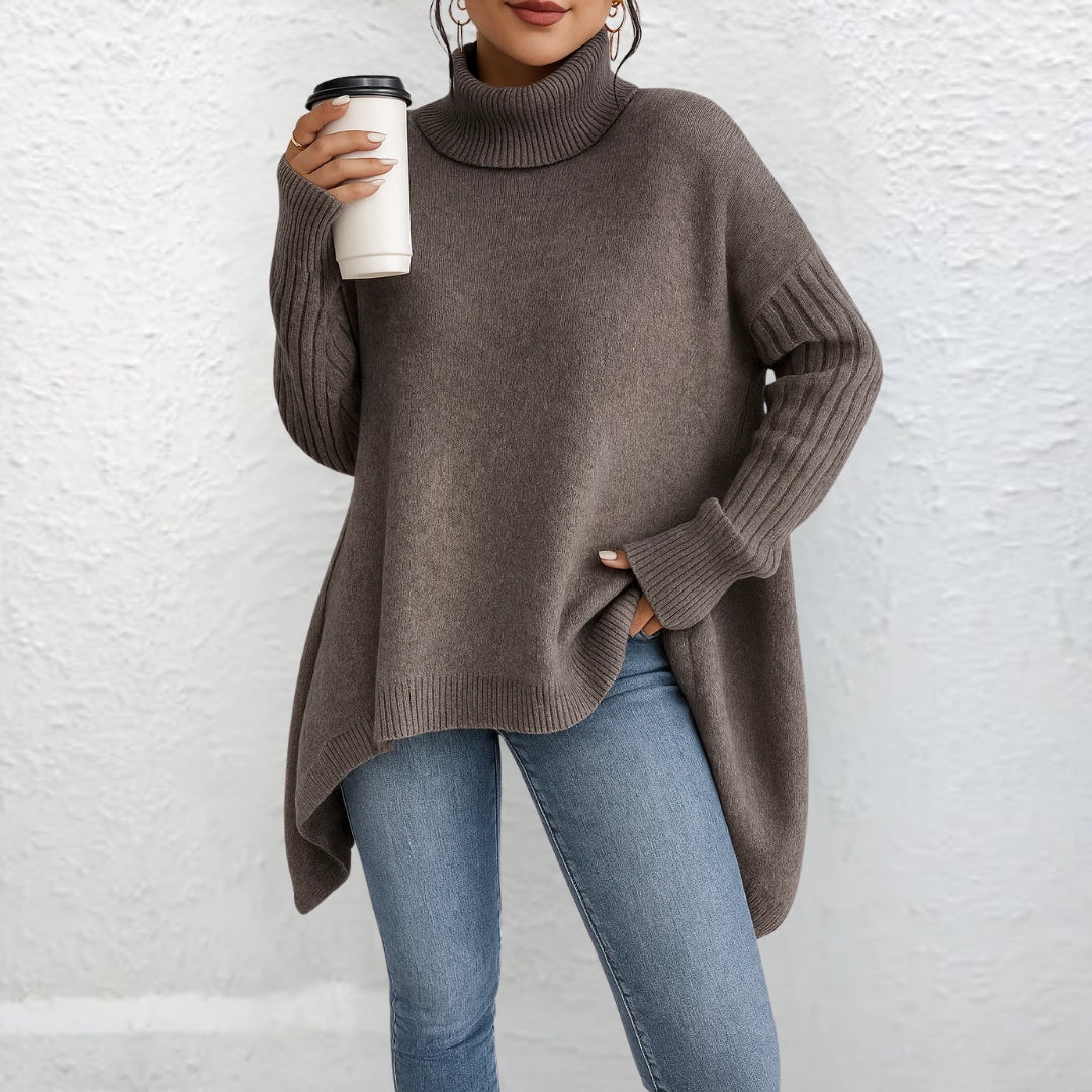 EVA - JERSEY DE CUELLO ALTO INFORMAL