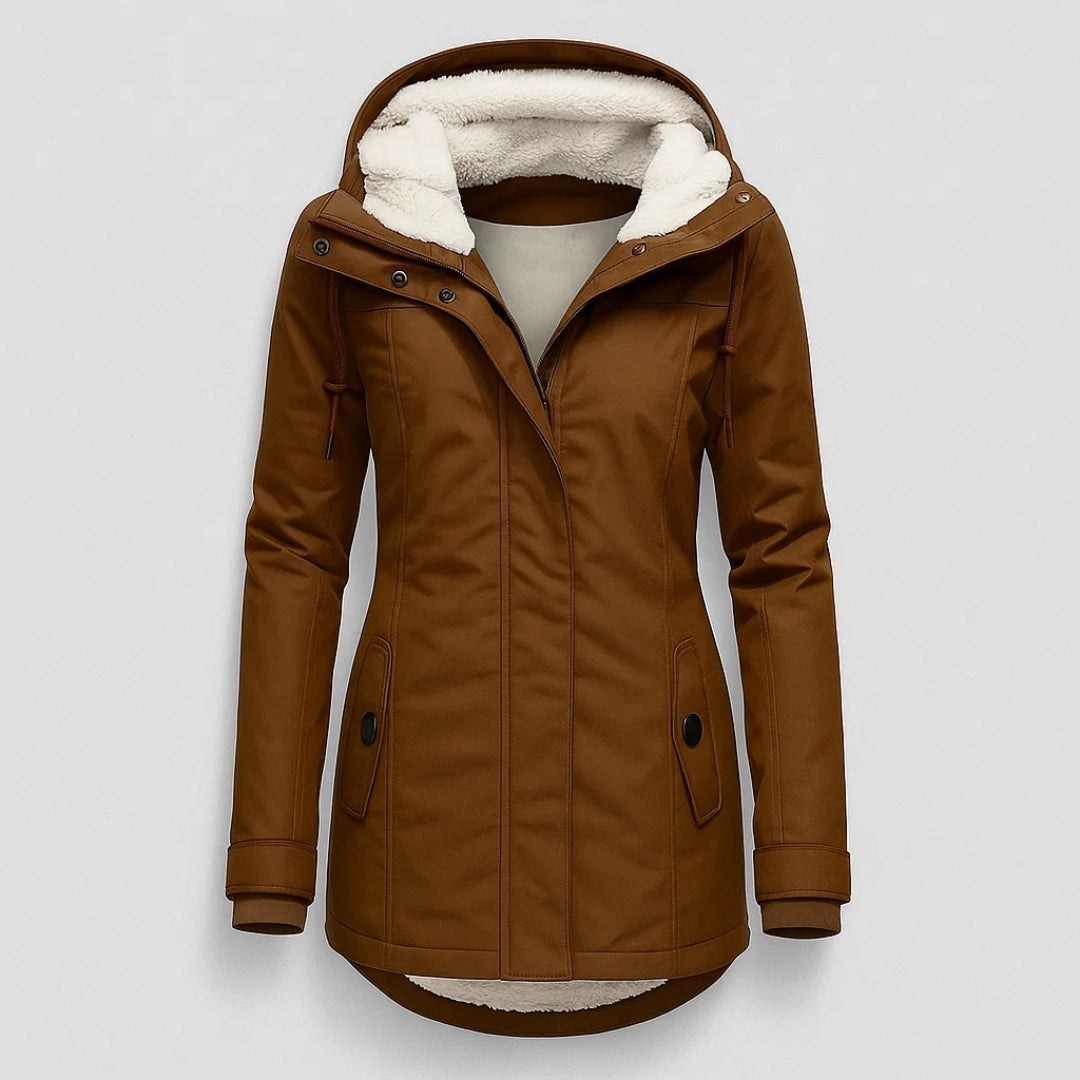 CLAUDIA - ELEGANTE CHAQUETA IMPERMEABLE