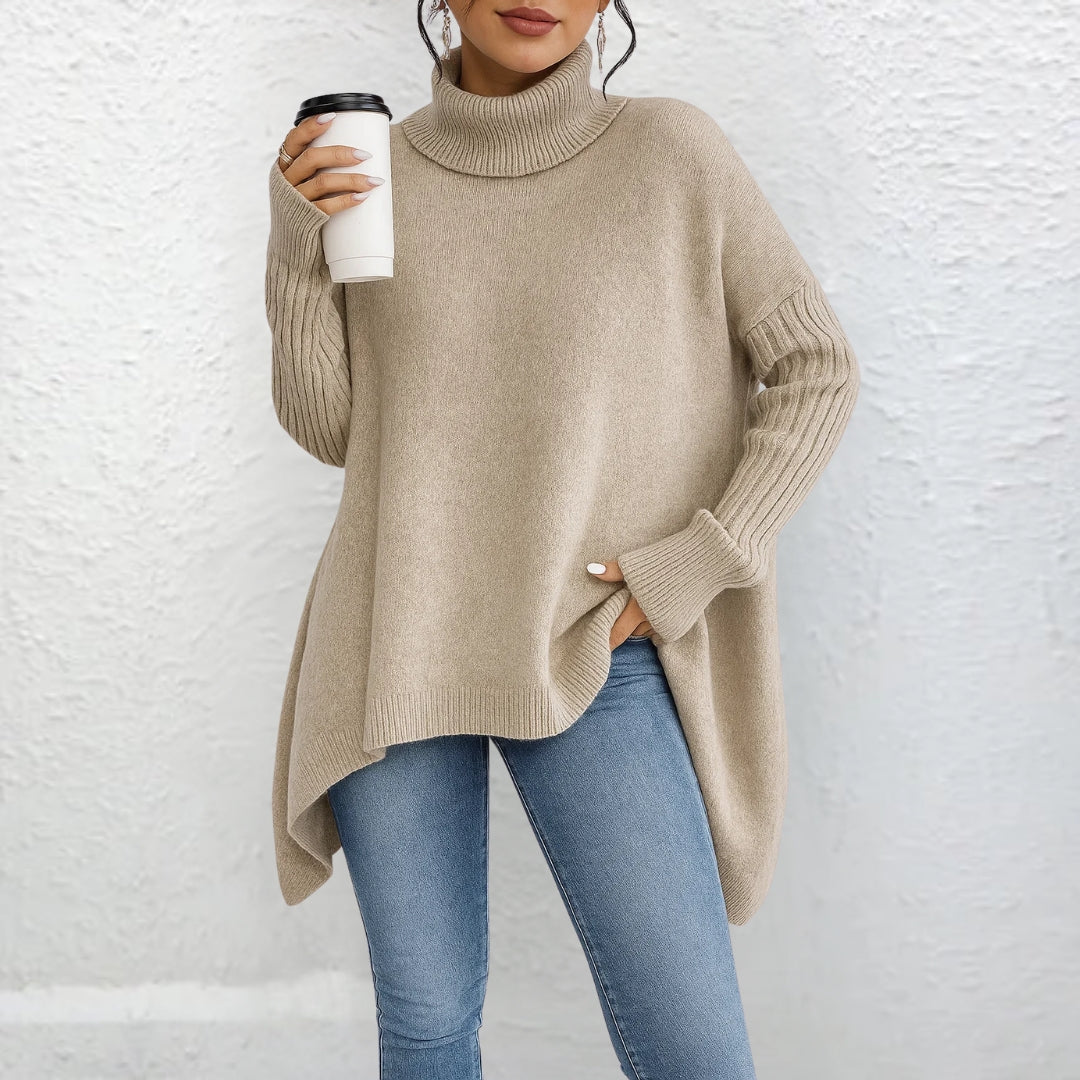 EVA - JERSEY DE CUELLO ALTO INFORMAL