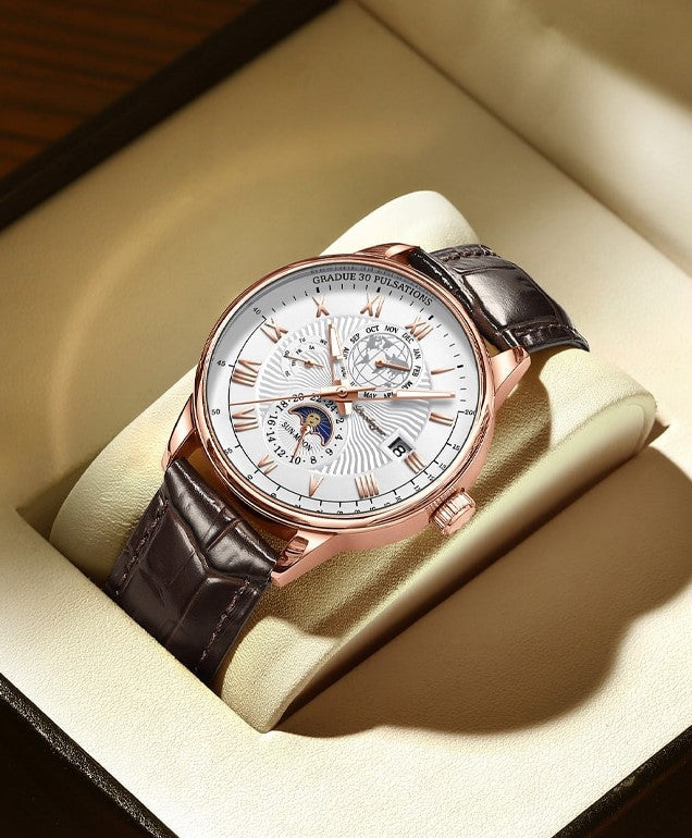 RELOJ DE CUARZO LIGERO Y MODERNO