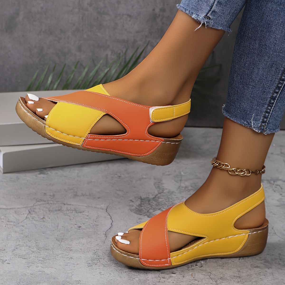 OLIVIA - SANDALIAS DE CUERO VEGANO