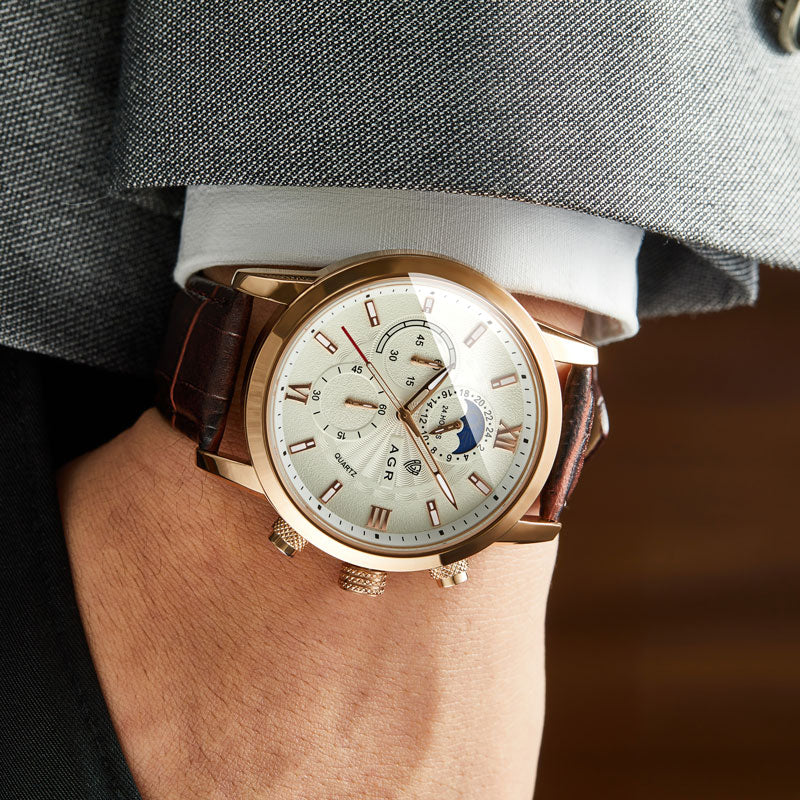 RELOJ DE CUARZO DE LUJO