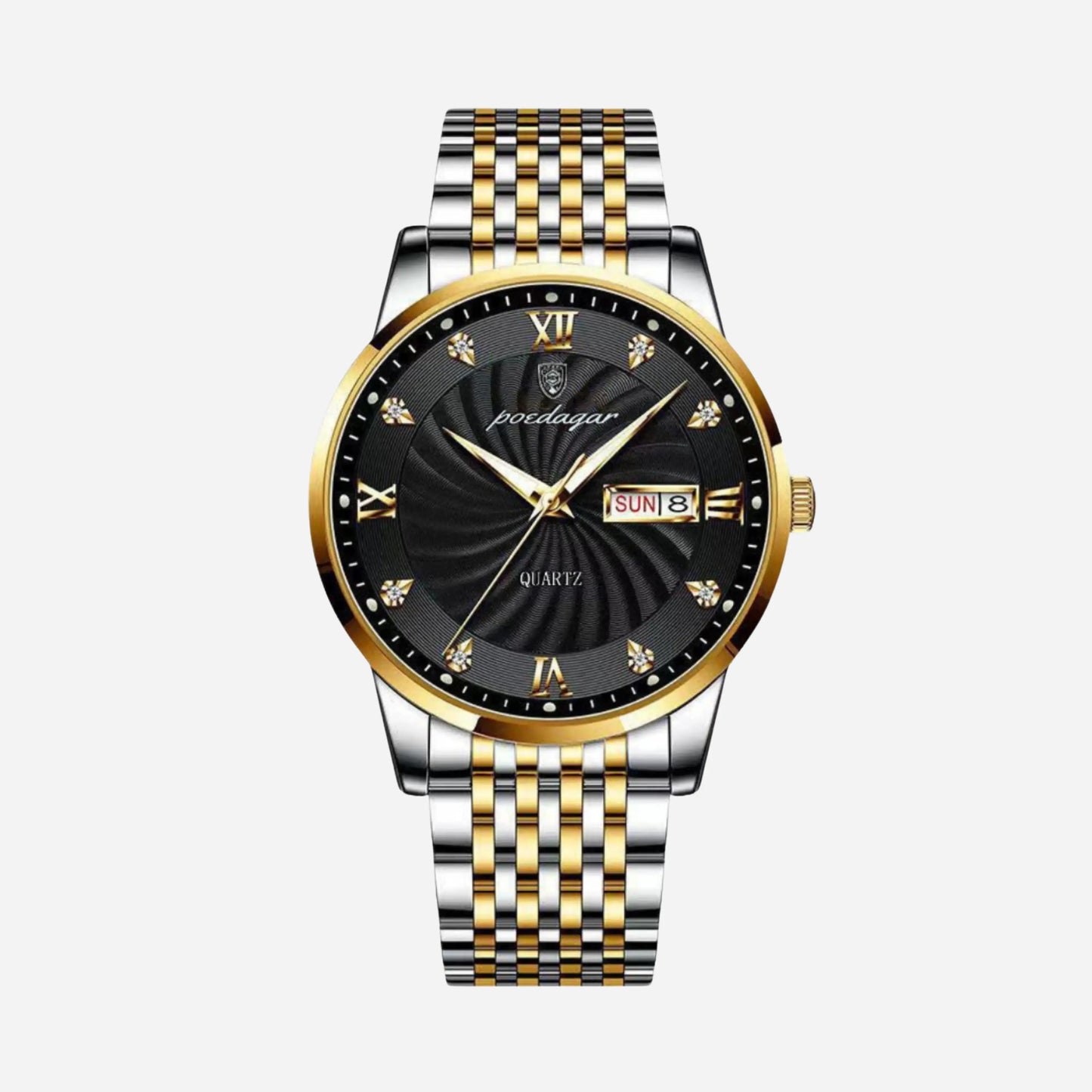RELOJ DE NEGOCIOS ACERO INOXIDABLE