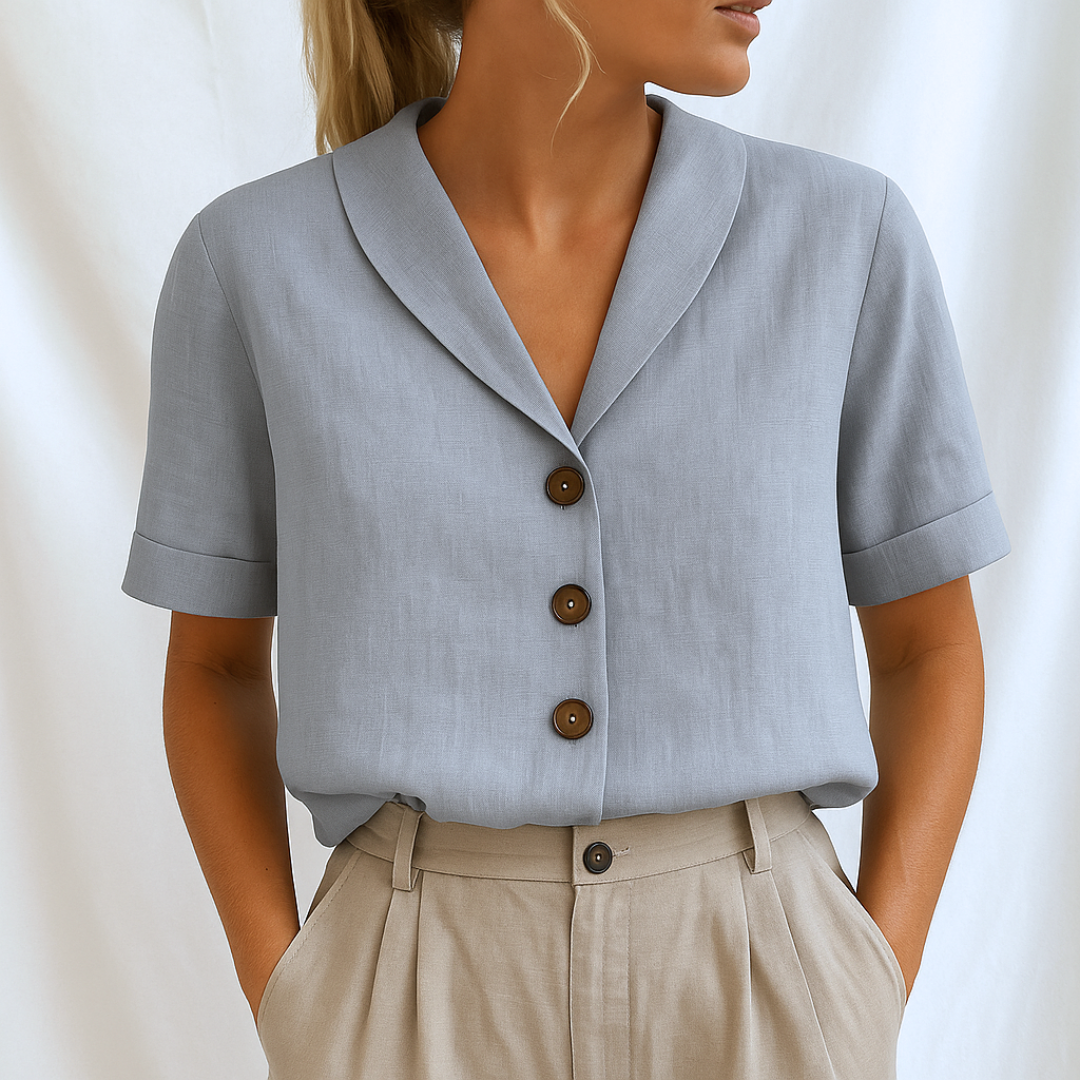 MARIA - ELEGANTE BLUSA SENCILLA