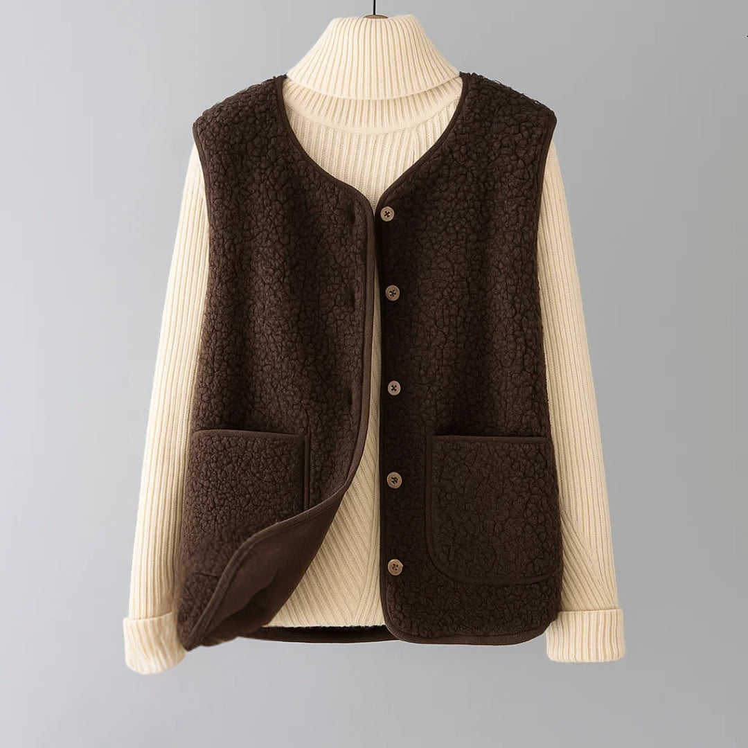 ANA - CHAQUETA DE PUNTO CLÁSICA
