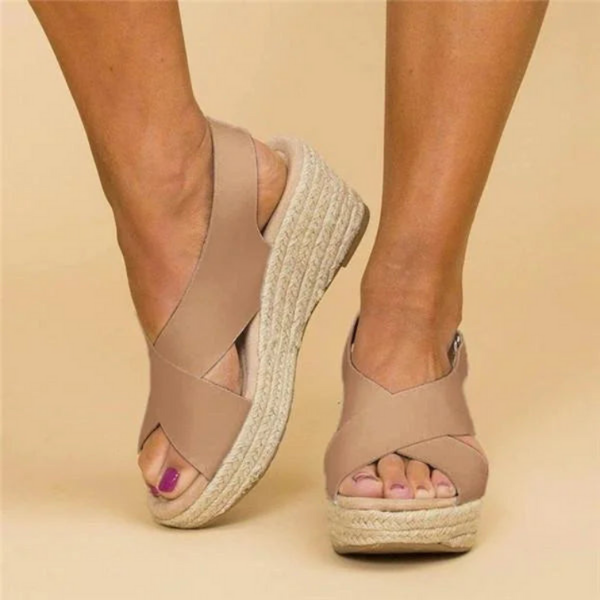 CORINA - SANDALIAS DE CUERO DE ALTA CALIDAD
