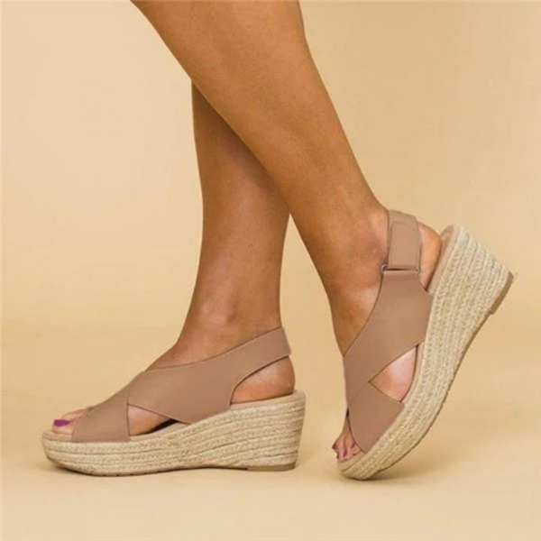CORINA - SANDALIAS DE CUERO DE ALTA CALIDAD