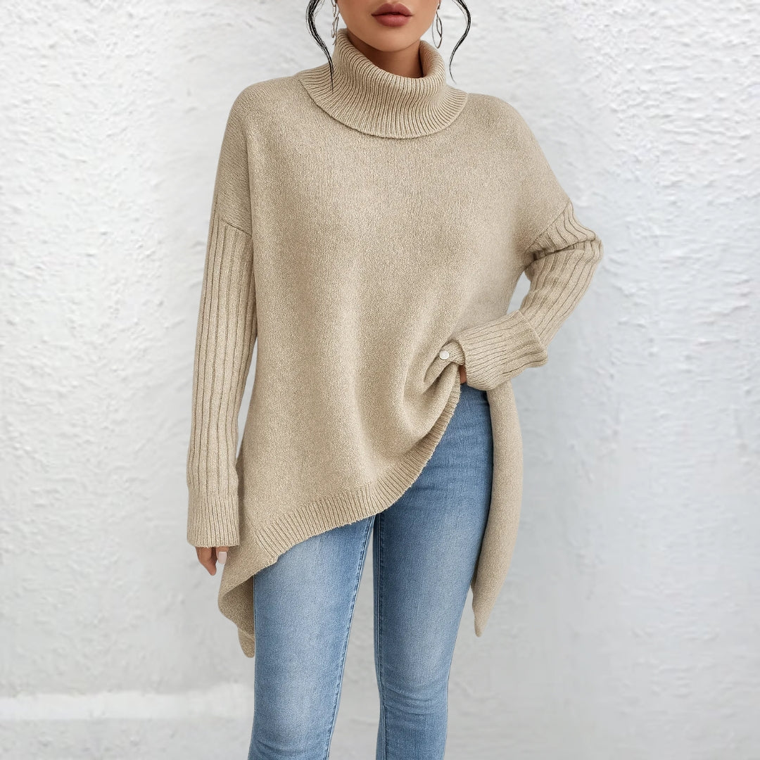 EVA - JERSEY DE CUELLO ALTO INFORMAL