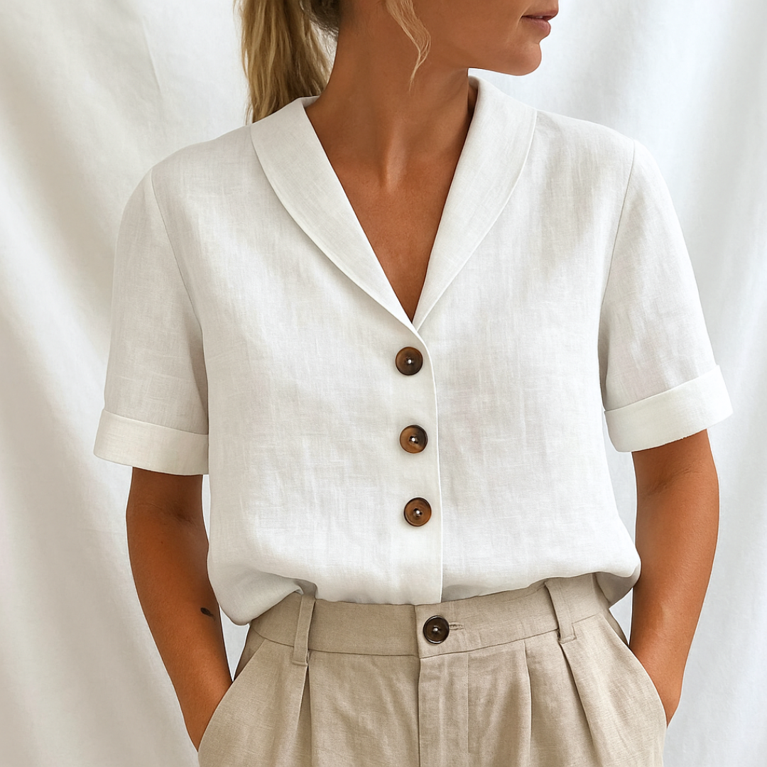 MARIA - ELEGANTE BLUSA SENCILLA