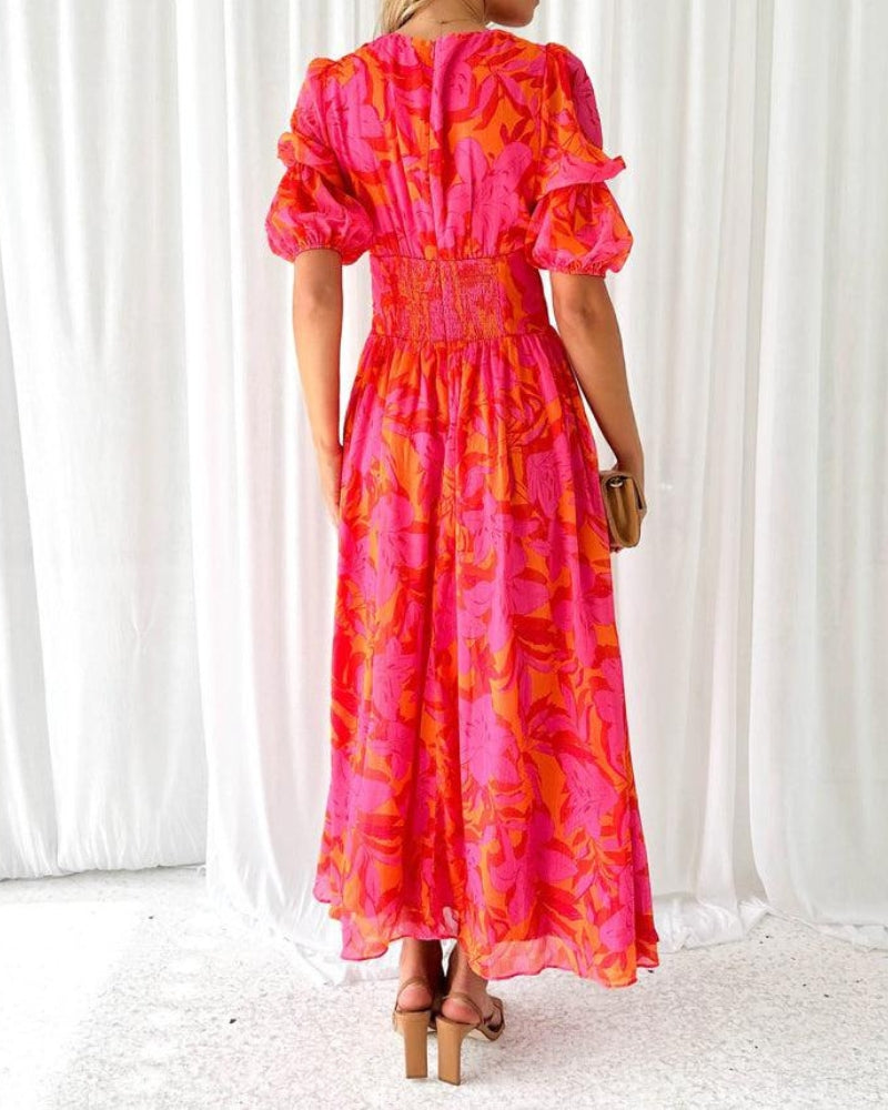 DELACROIX | Robe Maxi Éclat Solaire (ÉDITION LIMITÉE!)