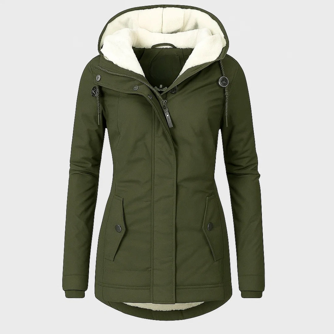 CLAUDIA - ELEGANTE CHAQUETA IMPERMEABLE