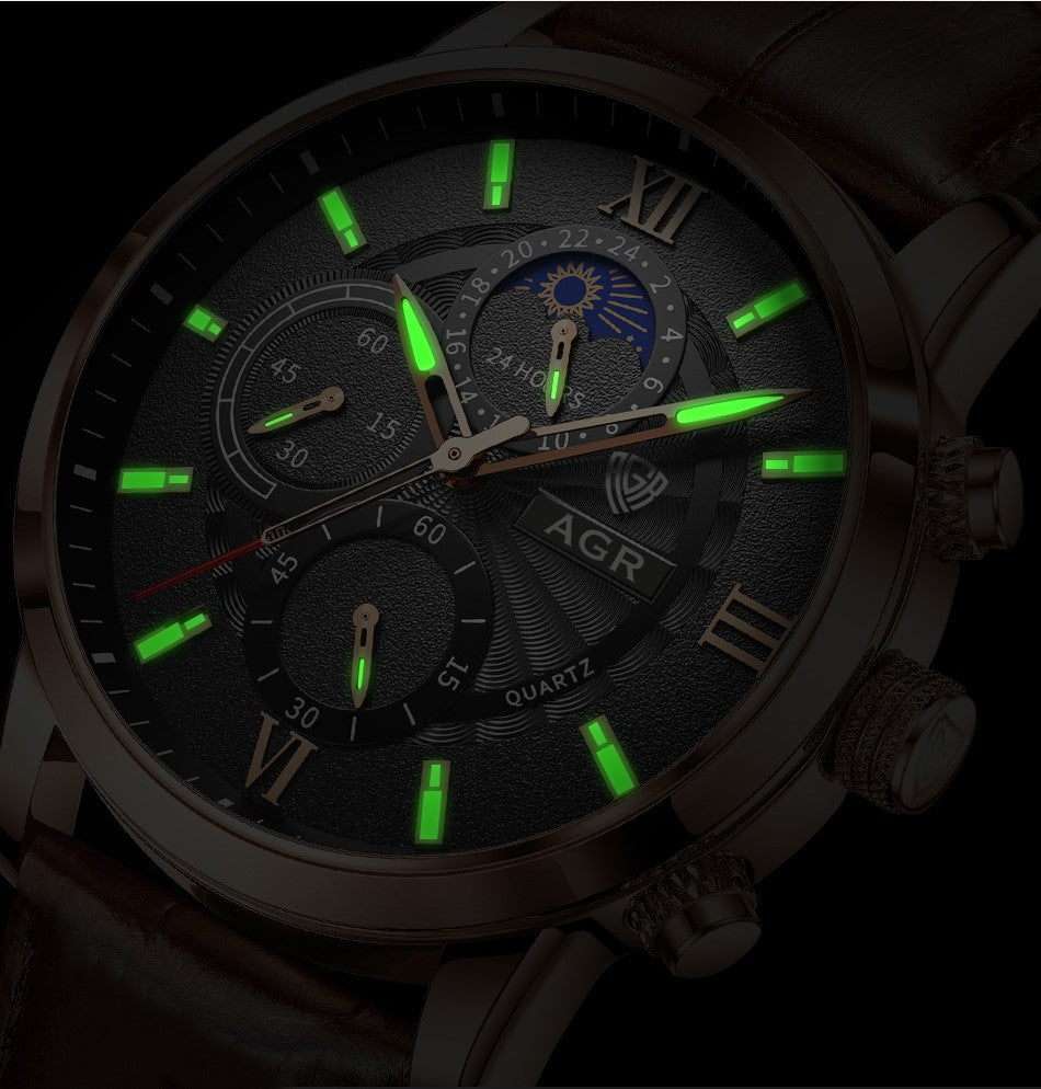 RELOJ DE CUARZO DE LUJO
