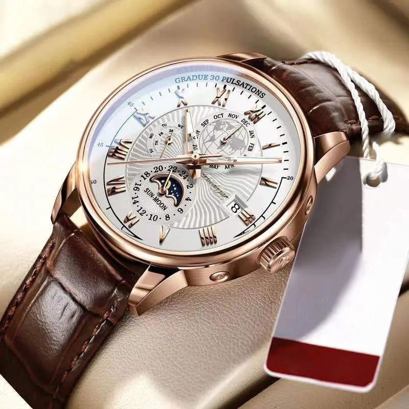 RELOJ DE CUARZO LIGERO Y MODERNO