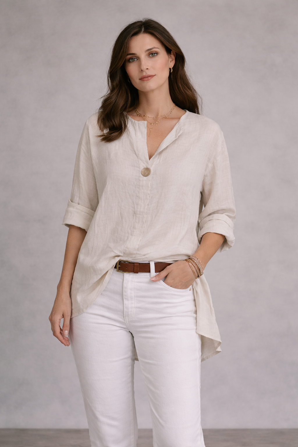 BLUSA CÓMODA Y ELEGANTE PARA MUJER