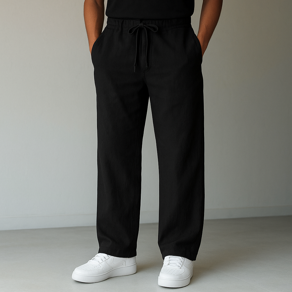 ALVARO - PANTALONES LIGEROS DE LINO