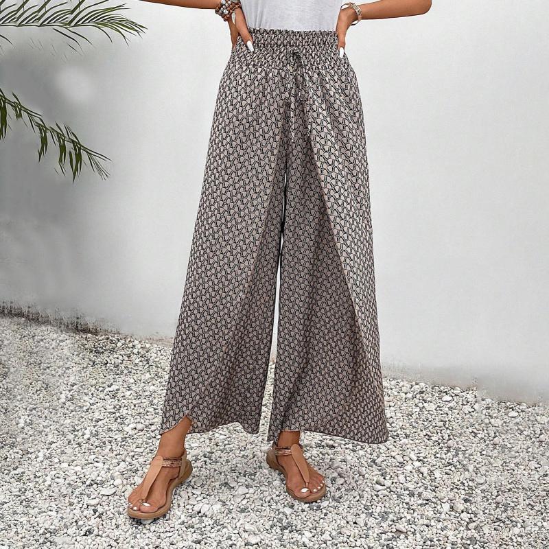 PANTALONES INFORMALES DE PIERNA ANCHA