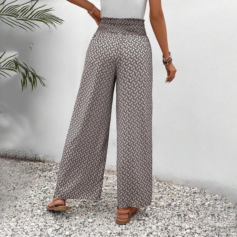PANTALONES INFORMALES DE PIERNA ANCHA