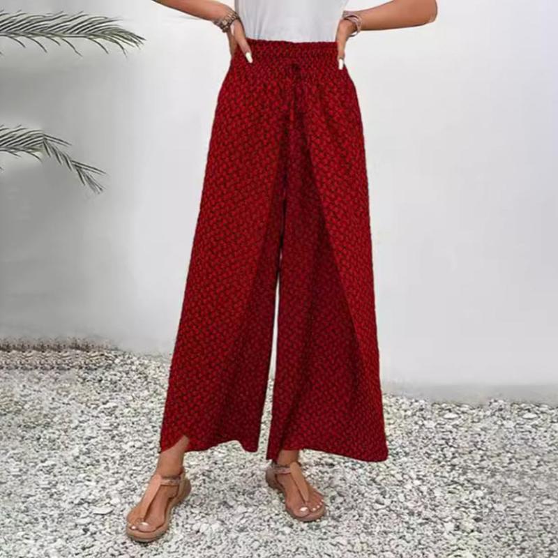 PANTALONES INFORMALES DE PIERNA ANCHA