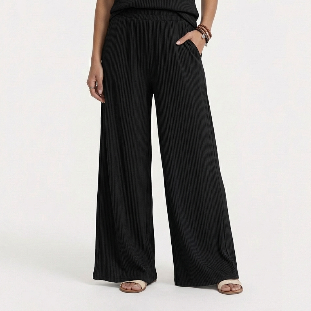 PANTALONES INFORMALES DE PIERNA ANCHA