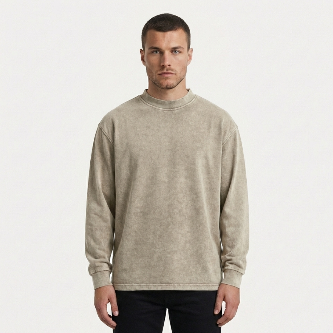 CAMISA DE MANGA LARGA ELEGANTE WILFRED