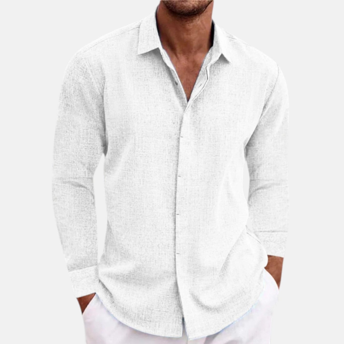 CAMISA CLÁSICA DE LINO GIANCARLO
