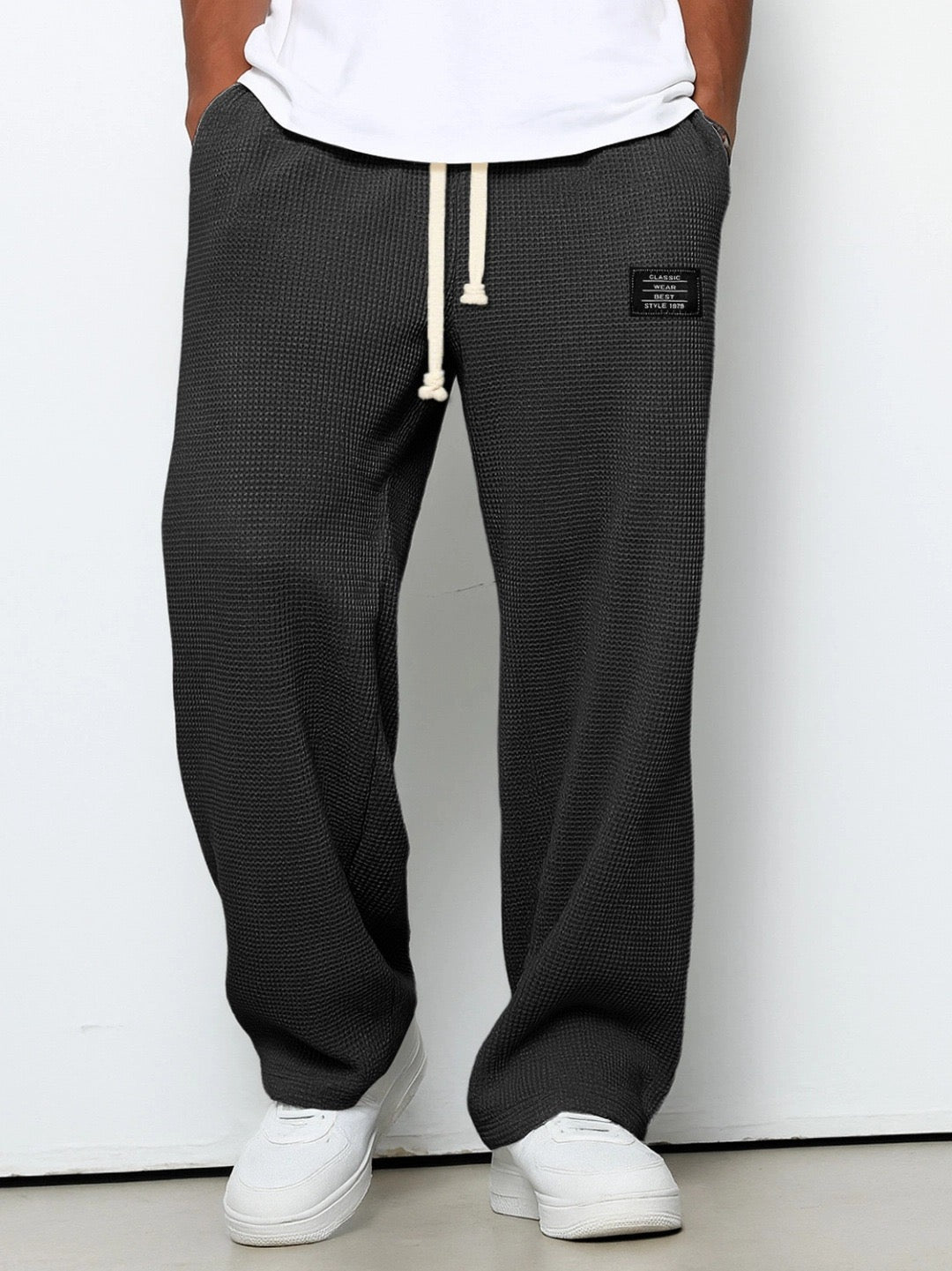 LORENZO - PANTALON DE PIERNA ANCHA