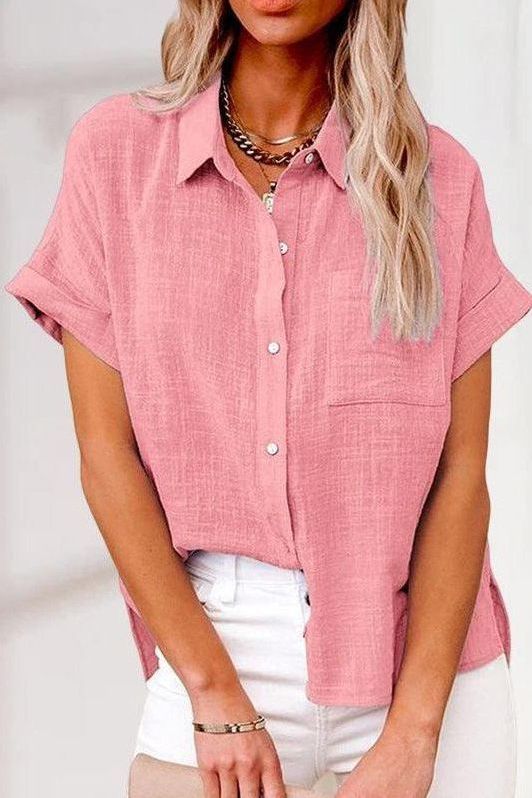 EVA - CÓMODA BLUSA DE LINO