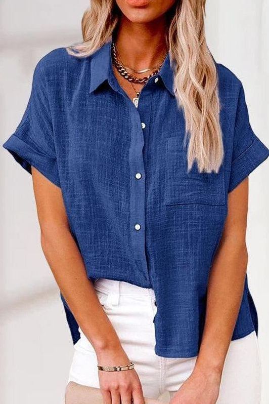 EVA - CÓMODA BLUSA DE LINO