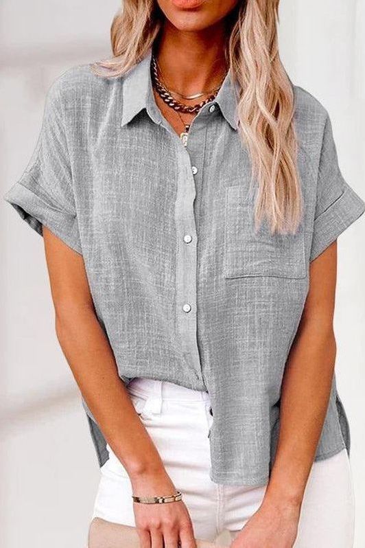EVA - CÓMODA BLUSA DE LINO