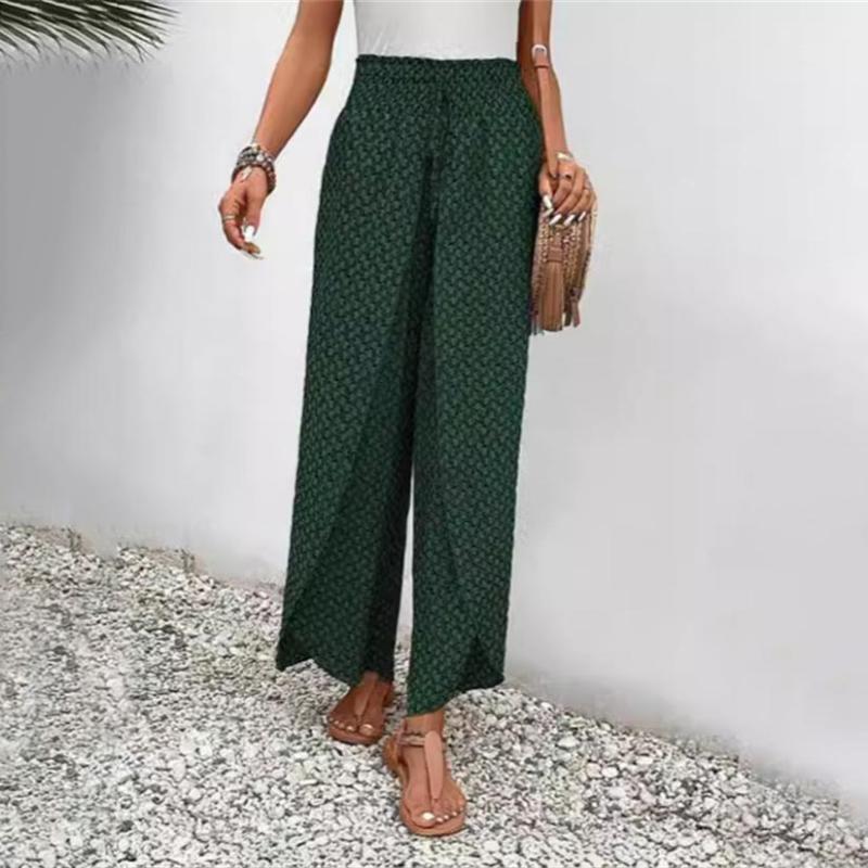 PANTALONES INFORMALES DE PIERNA ANCHA