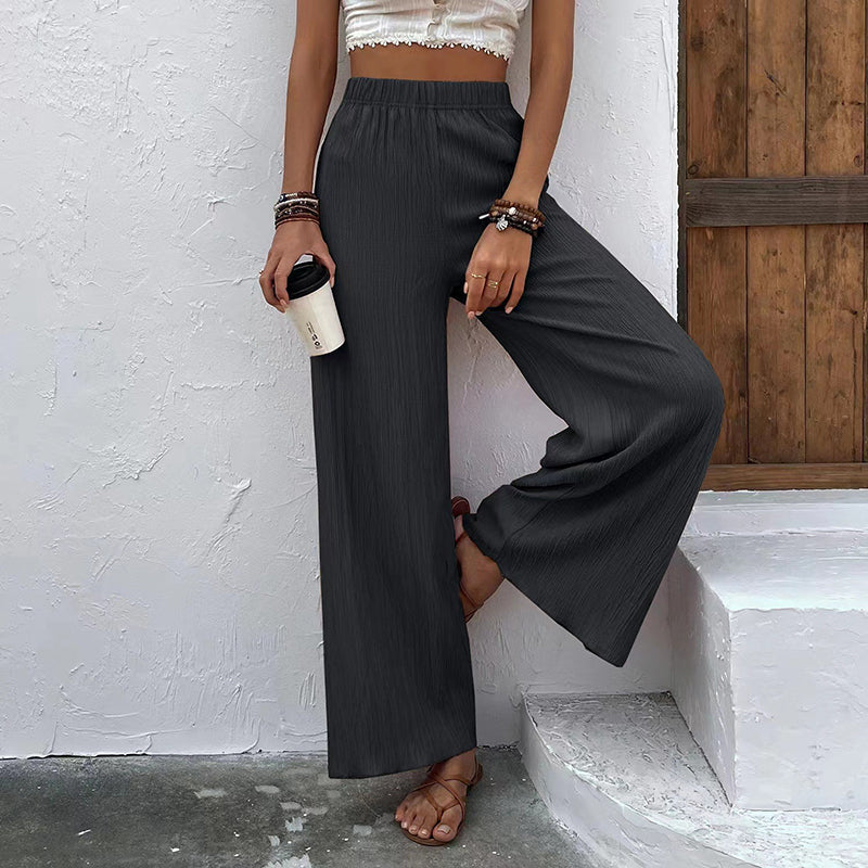 PANTALONES INFORMALES DE PIERNA ANCHA
