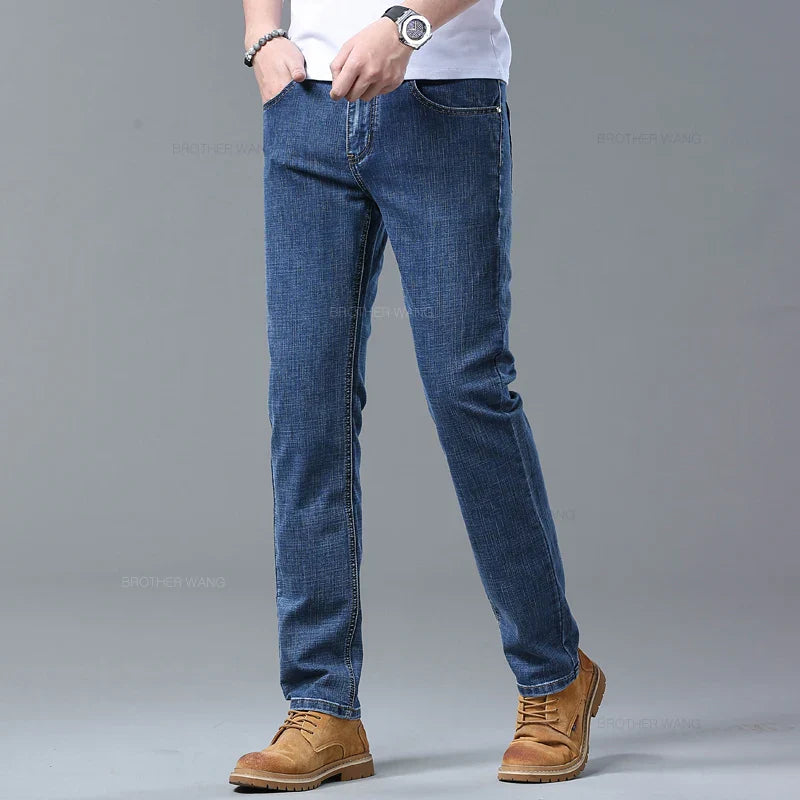 LOGAN - VAQUEROS ELASTICOS DENIM