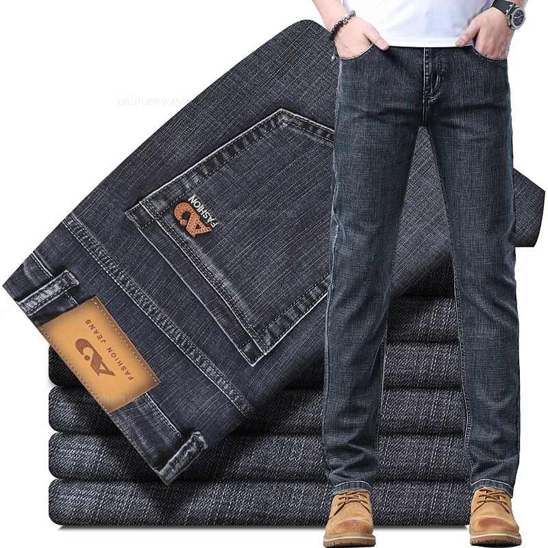 LOGAN - VAQUEROS ELASTICOS DENIM