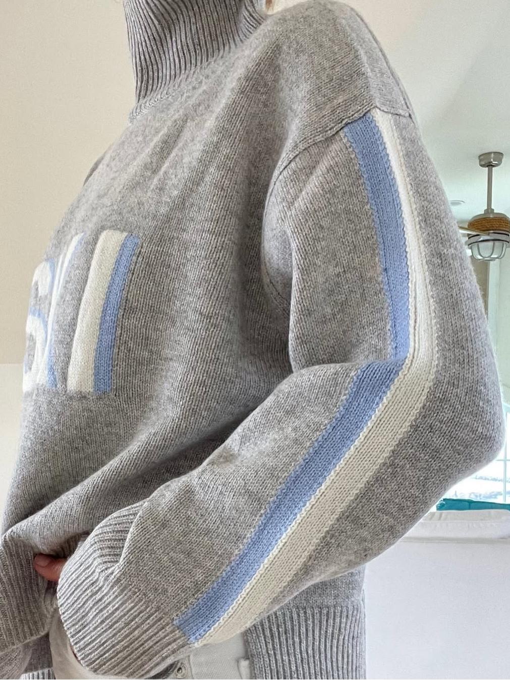 JERSEY DE CUELLO ALTO CACHEMIRA ESTILO ESQUÍ