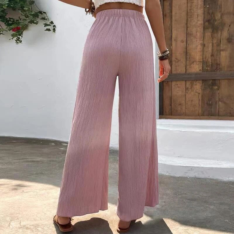 PANTALONES INFORMALES DE PIERNA ANCHA