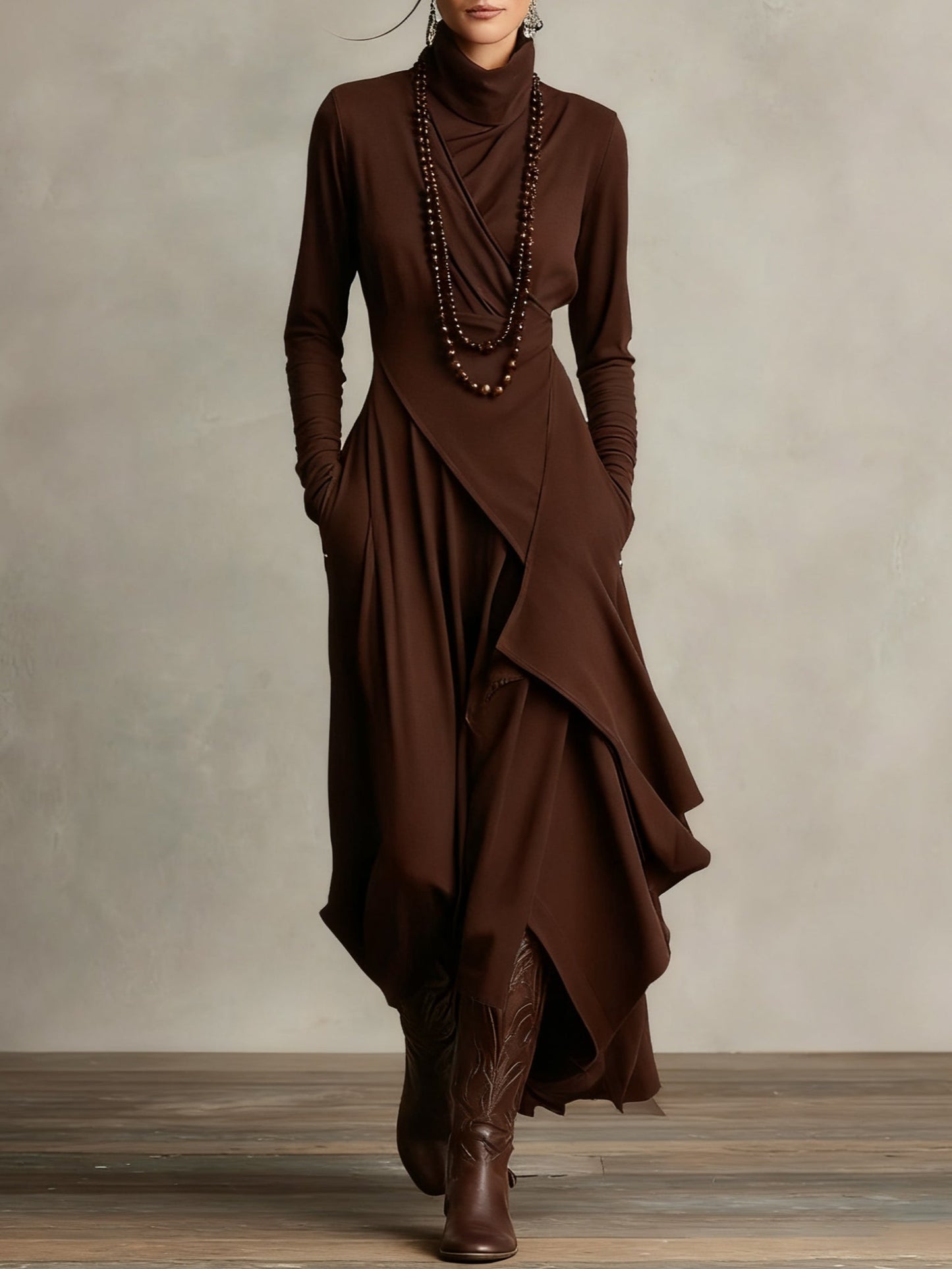 VESTIDO LARGO ELEGANTE