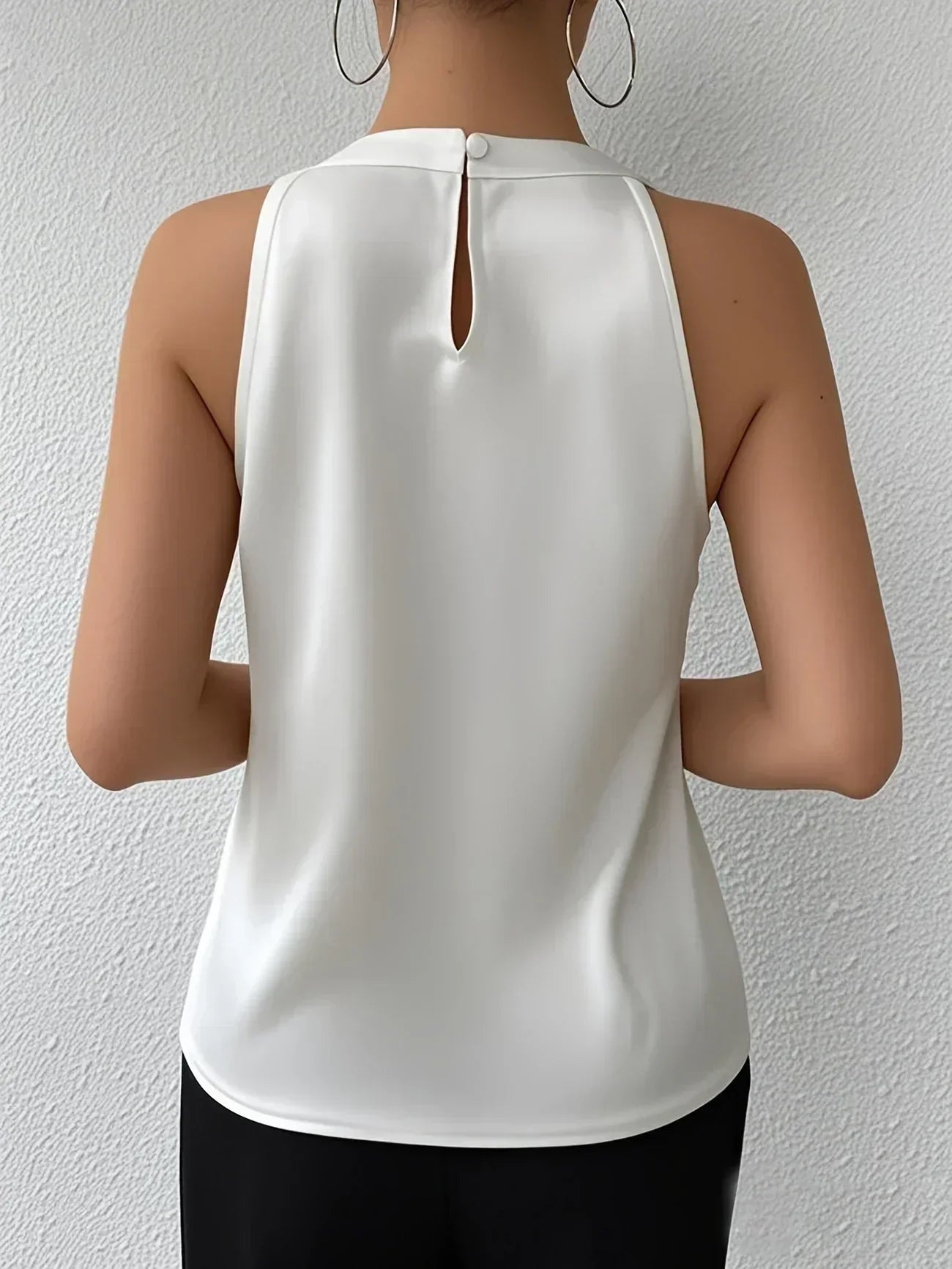 MIRANDA - ELEGANTE BLUSA DE SATÉN