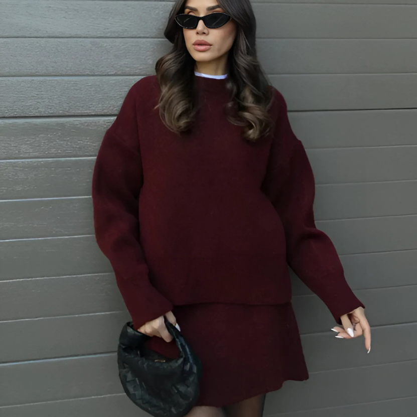 HEIDI - CONJUNTO JERSEY Y FALDA