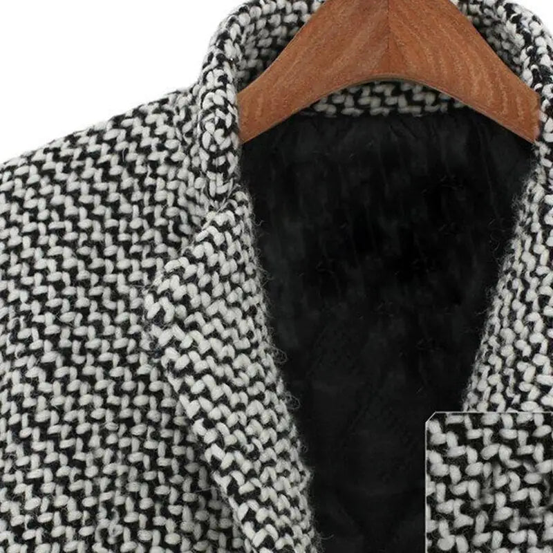 CANDELA - CHAQUETA LARGA DE LANA
