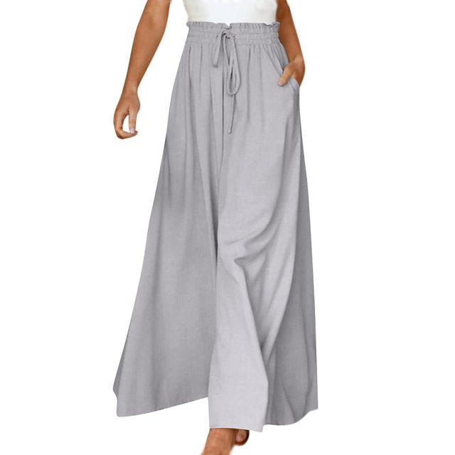 PANTALONES INFORMALES DE PIERNA ANCHA