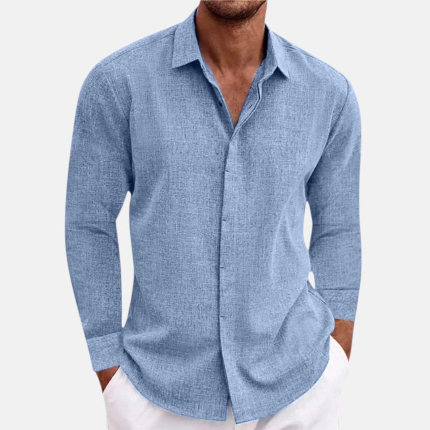 CAMISA CLÁSICA DE LINO GIANCARLO