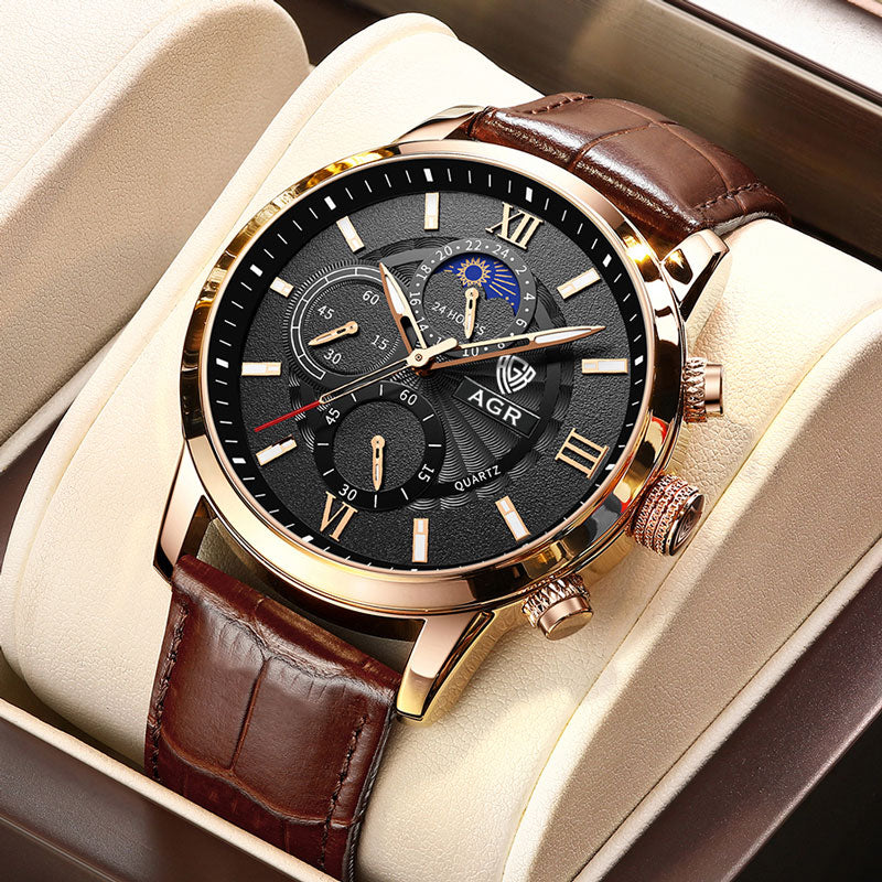 RELOJ DE CUARZO DE LUJO