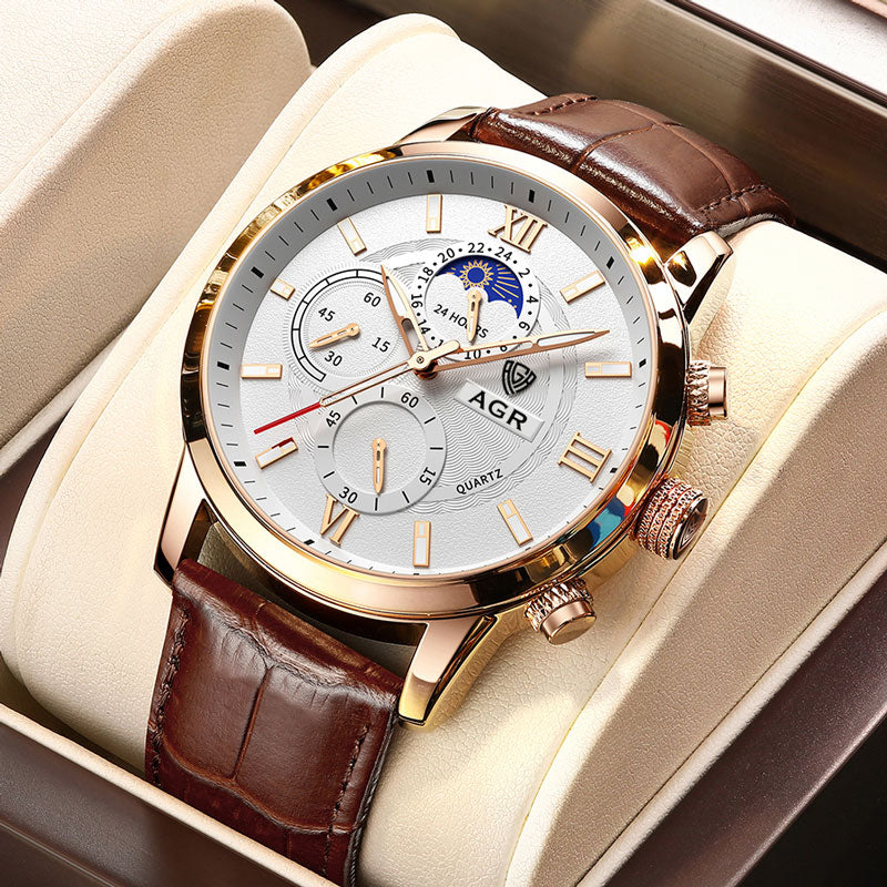 RELOJ DE CUARZO DE LUJO