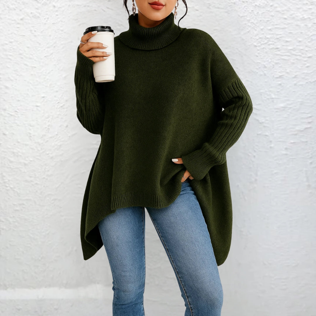 EVA - JERSEY DE CUELLO ALTO INFORMAL
