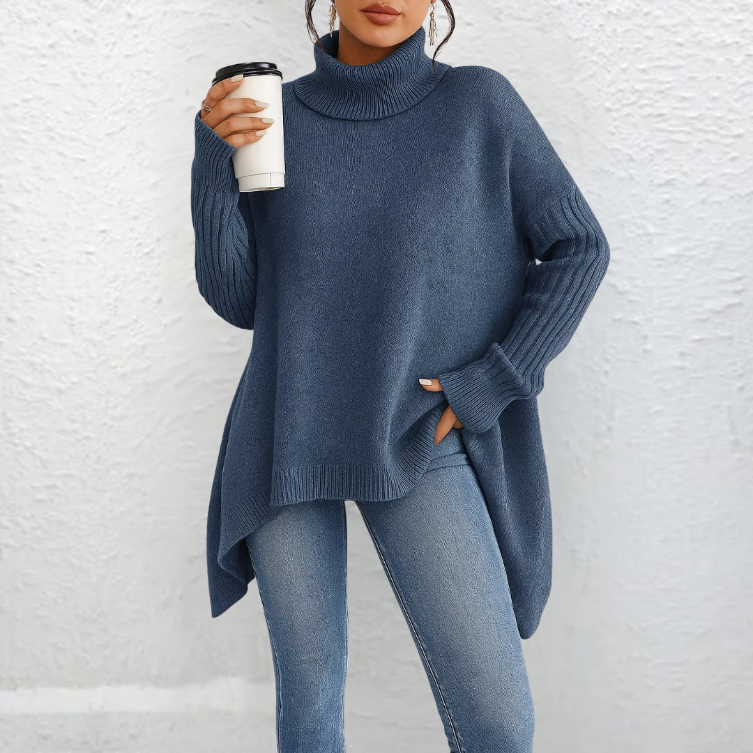 EVA - JERSEY DE CUELLO ALTO INFORMAL
