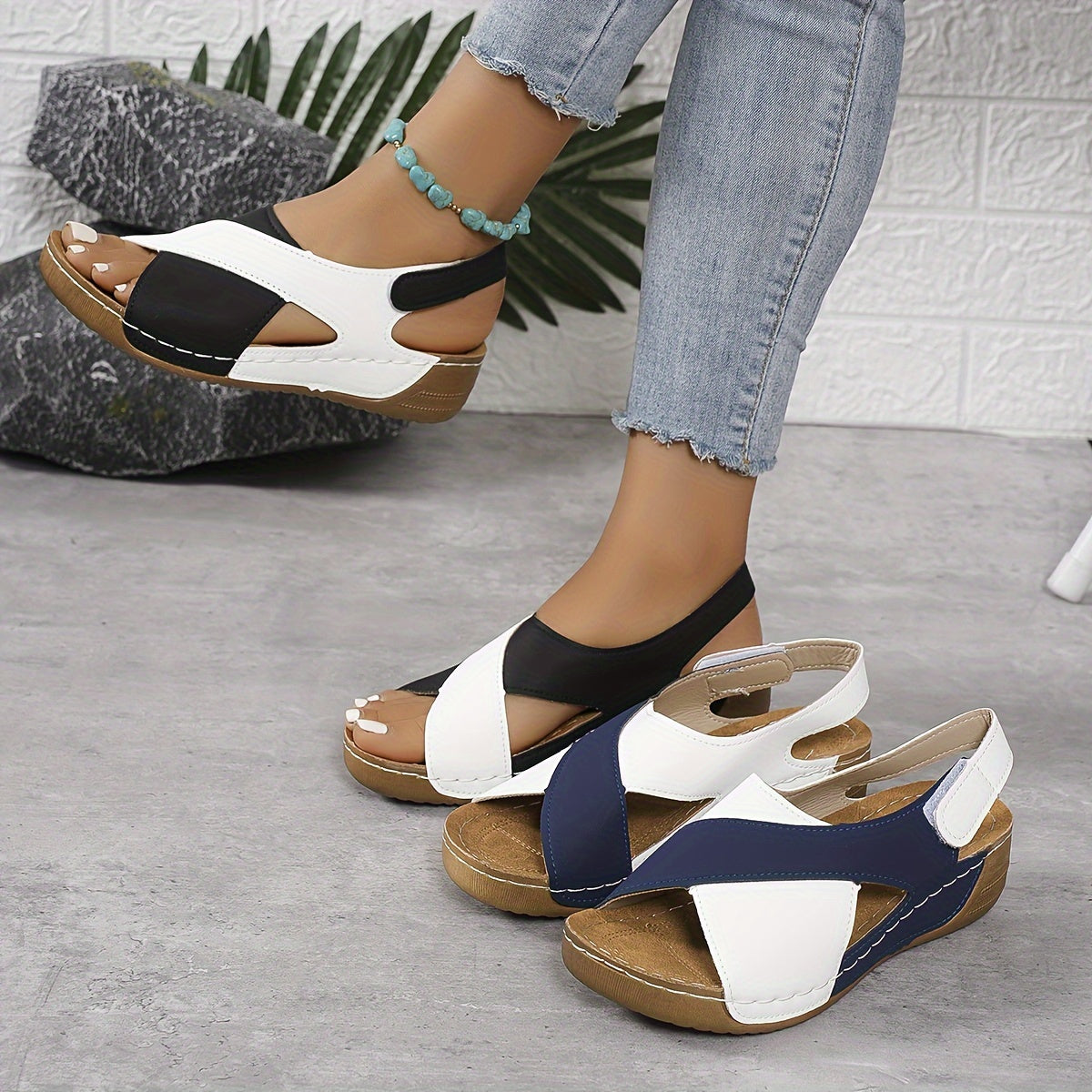 OLIVIA - SANDALIAS DE CUERO VEGANO