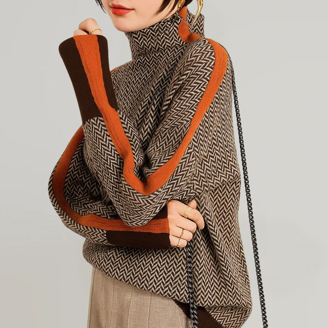 MARTINA - JERSEY CON CUELLO ALTO