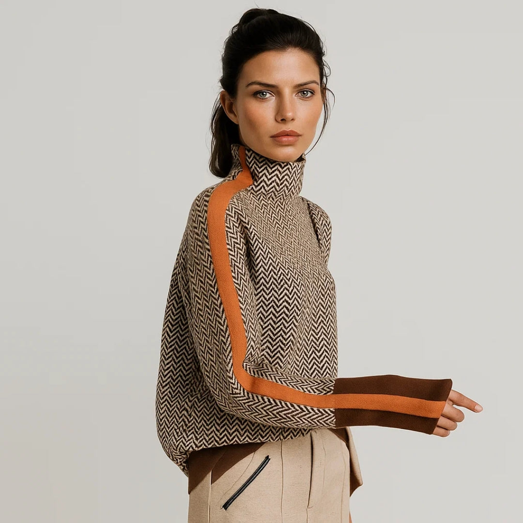 MARTINA - JERSEY CON CUELLO ALTO