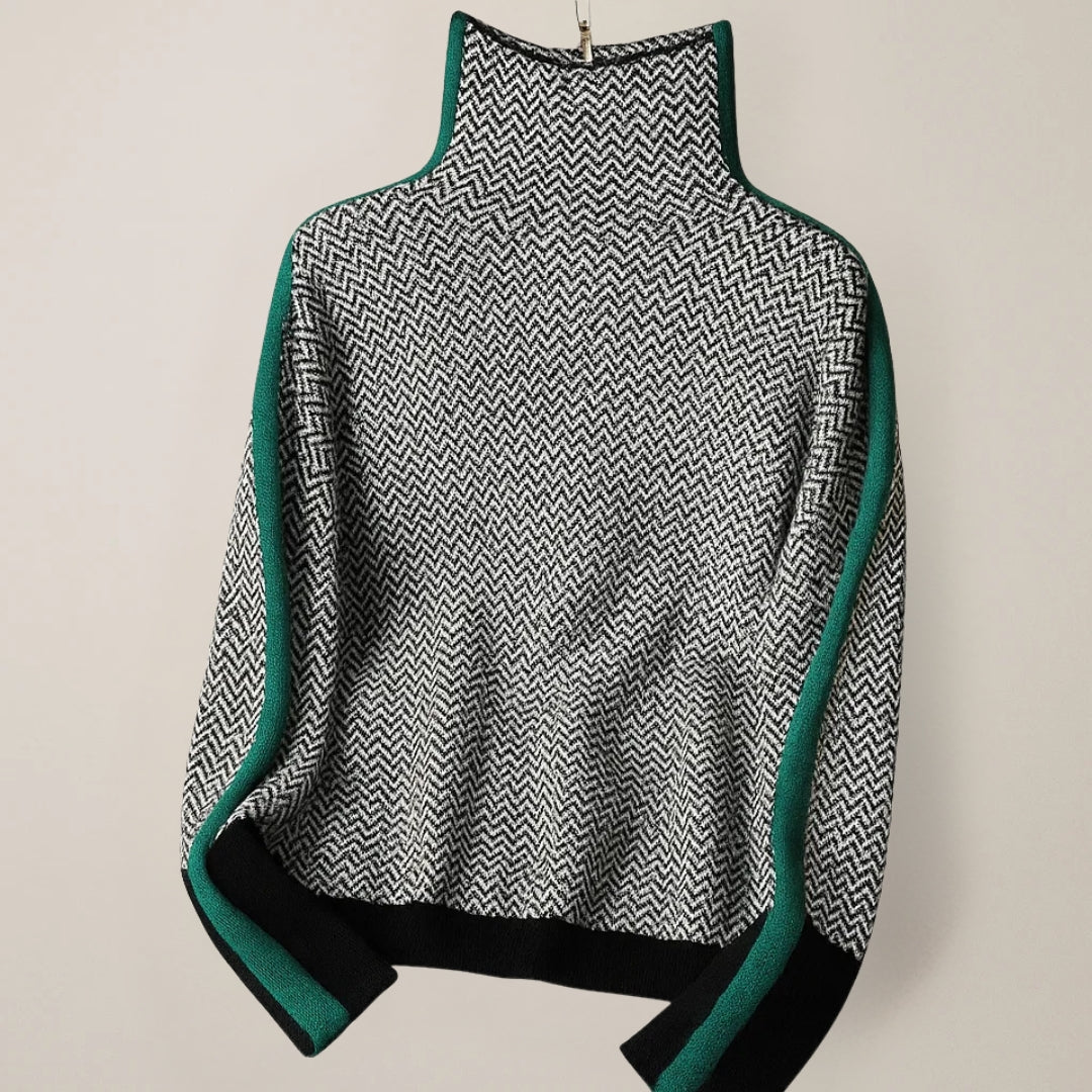 MARTINA - JERSEY CON CUELLO ALTO