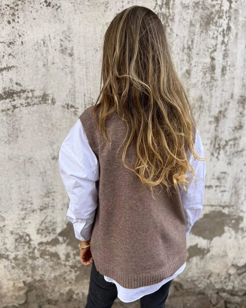 LISA - COMODA CHAQUETA DE PUNTO